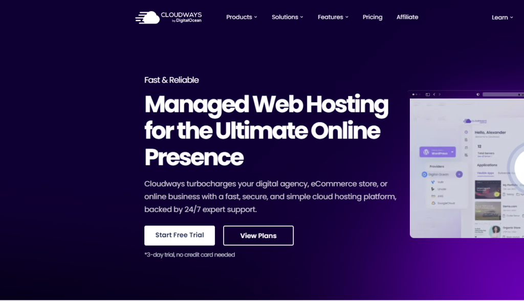 Top Hosting Affiliate Programs with High Payouts - CloudWays