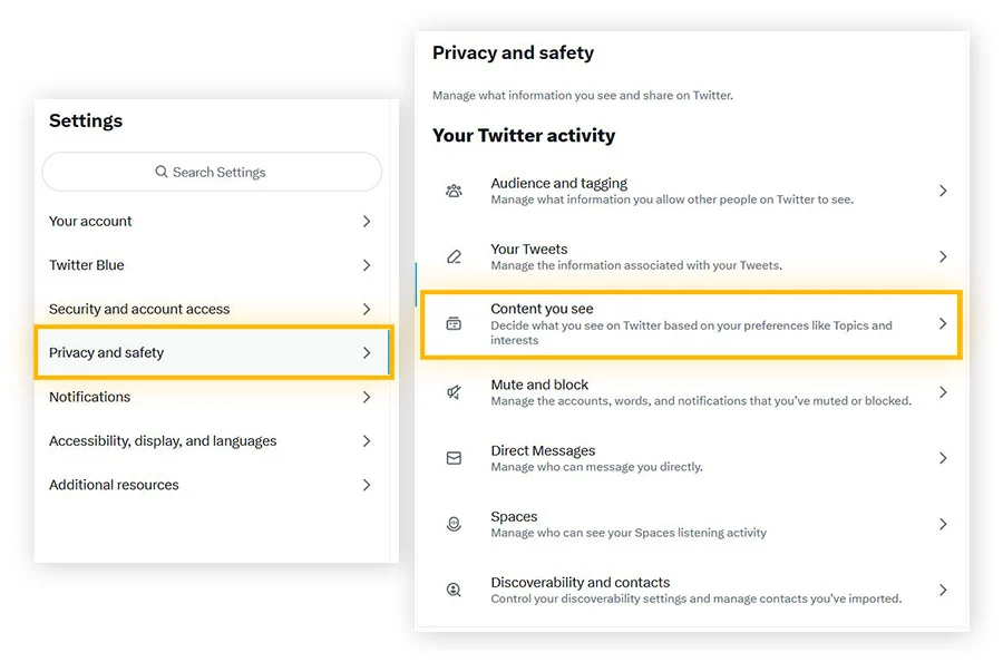 How to Disable the Sensitive Content on Twitter