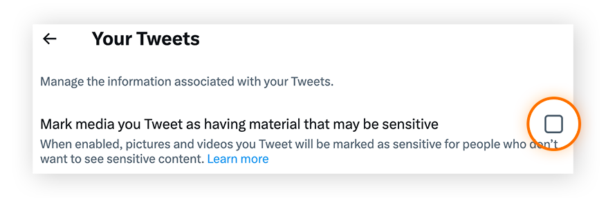 How To Remove Sensitive Content Warning From Your Tweets?
