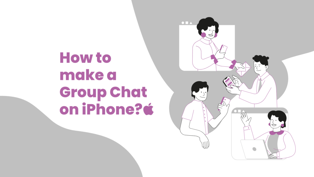 making a group chat on iphone